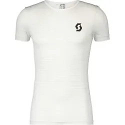 SCOTT Herren Shirt SCO Shirt M's Underwear Carbon SS, Größe S in Weiß Weiß