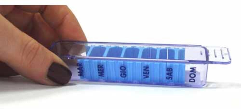 FARMACARE Srl FARMACARE PortaPillole Settimanale Mini