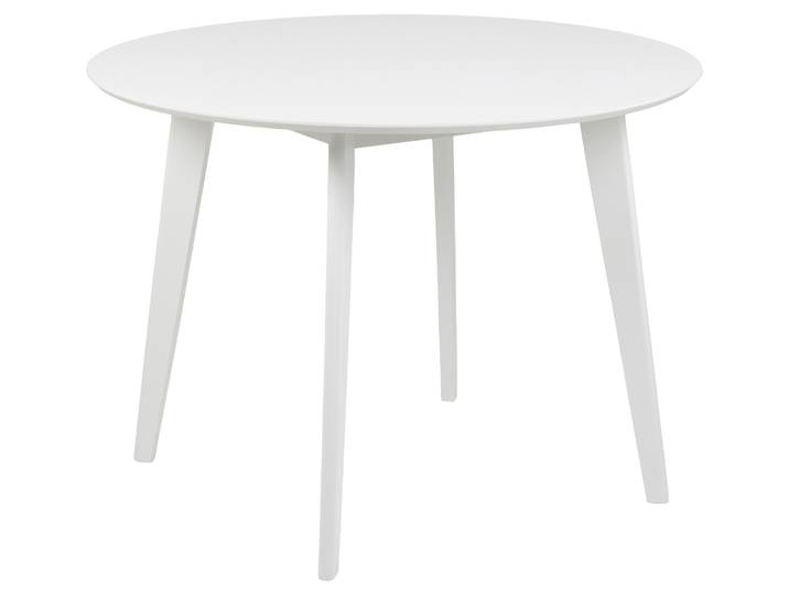 Actona Roxby, Rundform, Fester Tisch, Weiß, MDF-Platten, Haus, 4 Bein(e)