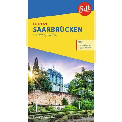 Falk Cityplan Saarbrücken 1:15.000, Sonstige von , MairDuMont, 978-3-8279-0143-9