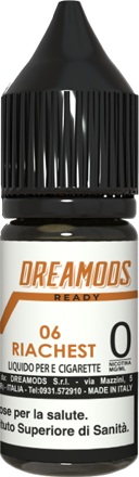Dreamods Riachest 6 Liquido Pronto 10ml Wafer Nocciola