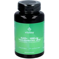 LIPOSOMALES NAD+ 1000mg+trans-Reveratrol 600mg WKA