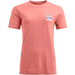 Ortovox, Damen, Funktionsshirt, 140 Cool MTN Gradient TS (XL), Rosa, XL