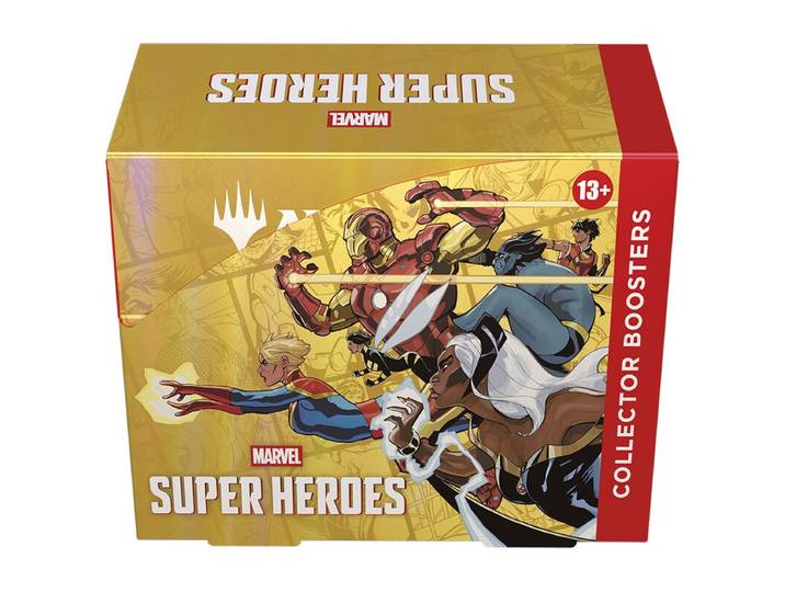 Magic: The Gathering - Marvel Super Heroes - Boîte de présentation 12 boosters collector - Version française