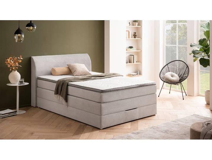 Boxspringbett Lilly 140x200cm mit Bettkasten