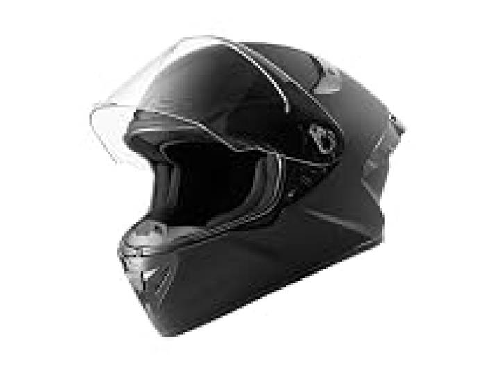 VEVOR Casque Intégral Taille M, Casque de Moto Homologué Dot et ECE, Protection pour Adultes Motocross Moto de Route Trajets Quotidiens Voyage, avec Visière Transparente, Léger et Confortable