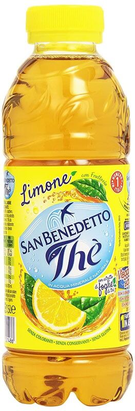 San Benedetto Eistee Zitrone 12x0,5L - 12 x 0,5 L