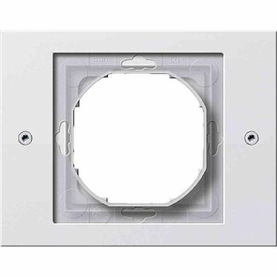 Gira TX_44 Rahmen, 1f, reinweiß, Kunststoff, Unterputzmontage, Thermoplast, 021166