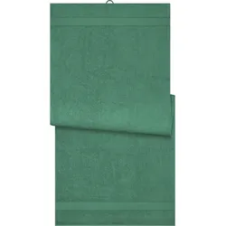Myrtle Beach Bio Saunatuch Badetuch MB444 dark green 70 x 180 cm