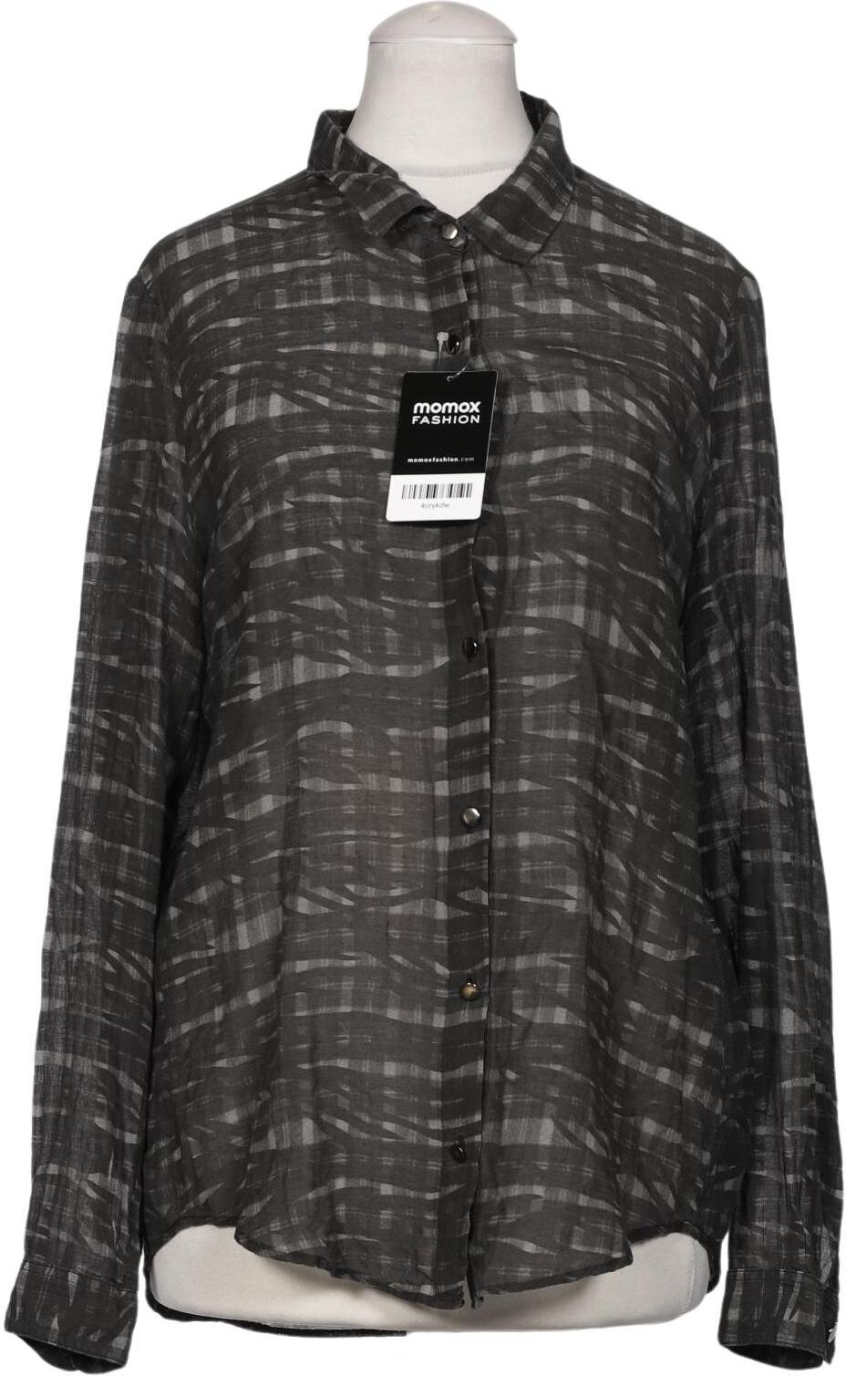 The Kooples Damen Bluse, Grau, Gr. S, Baumwolle / Seide - Second Hand
