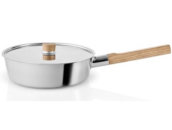 EVA SOLO Sauteuse Ø24 Nordic Kitchen Edelstahl Qualitätskochgeschirr für den täglichen Gebrauch Nordic Topfserie