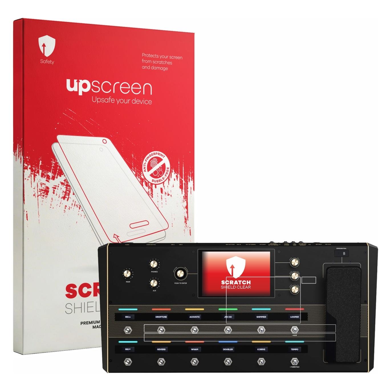 upscreen Schutzfolie für Headrush Prime (Display + Bedienfeld) Displayschutz Displayschutzfolie Folie Klar (2864770)