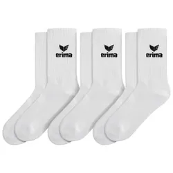 Erima Sport Socks 3pack Herren - new white - 35-38