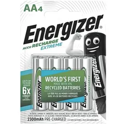 Energizer Akkus Mignon / AA / HR6 (4 Stk - 2300 mAh)