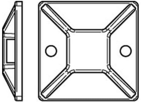 HellermannTyton Befestigungssockel MB4A-N66-NA-C1 ; Hellermann Tyton (151-28469)