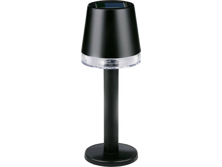 Moderne Solar Tischleuchte, schwarz