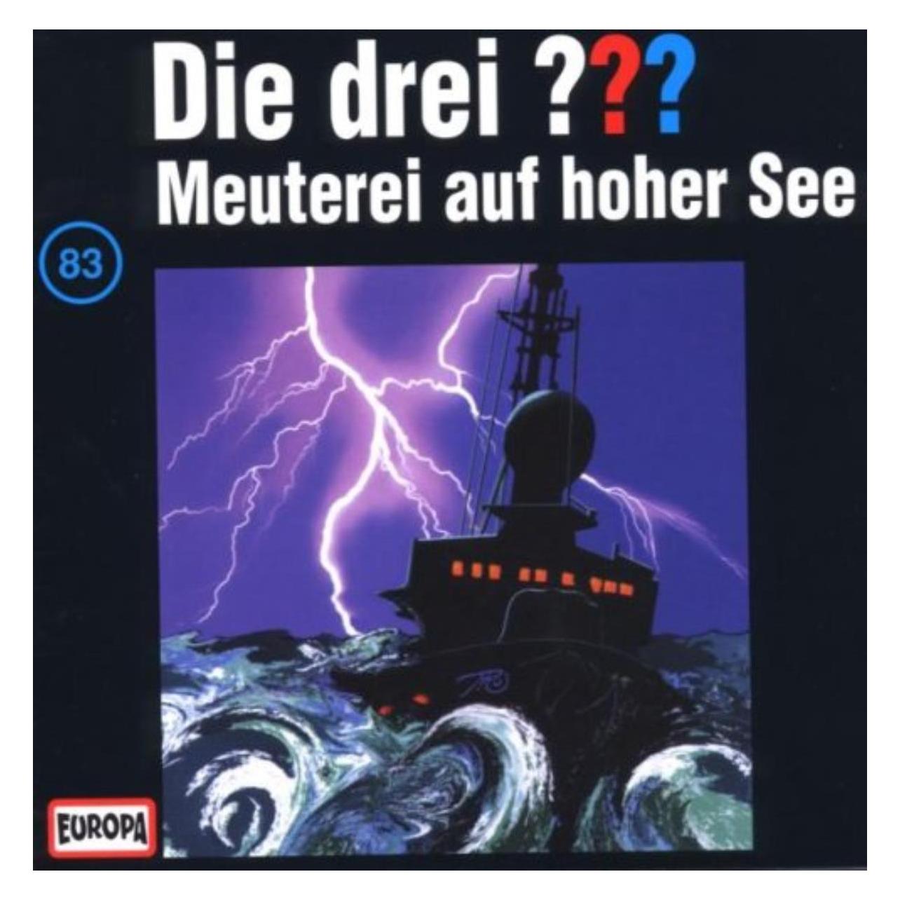 Europa Die drei DREI FRAGEZEICHEN 083 - Meuterei auf hoher See (21547652)