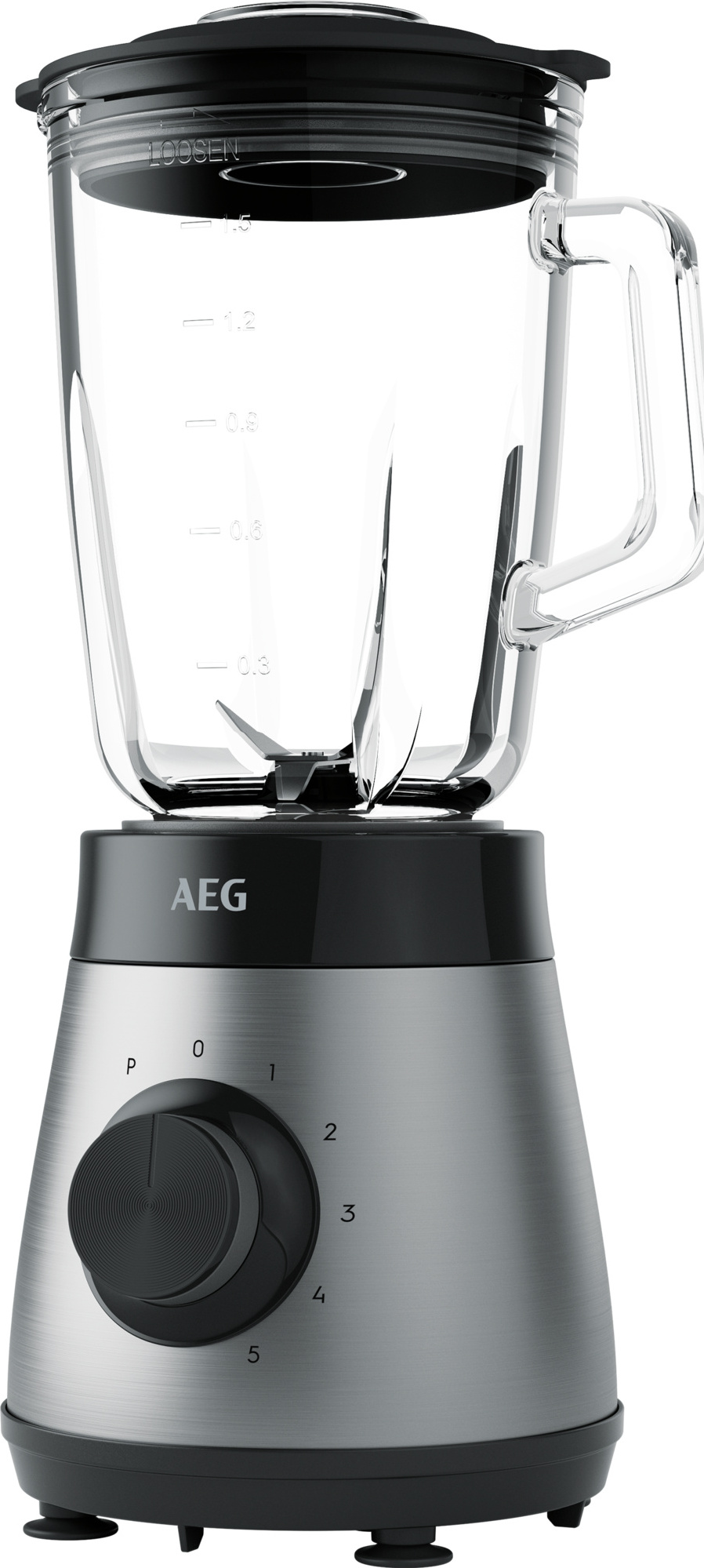 AEG Standmixer TB4-1-6ST Deli 4 TB4-1-6ST Edelstahl
