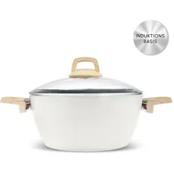 Karaca Swiss Crystal Induktions Kochtopf Creamy, 20 cm