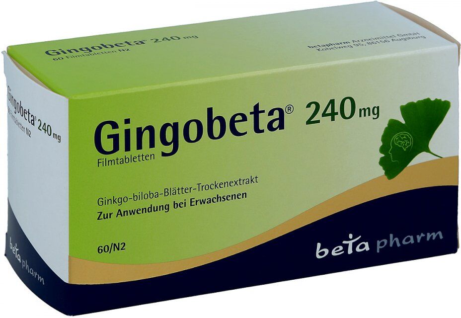 Gingobeta 240 mg Filmtabletten