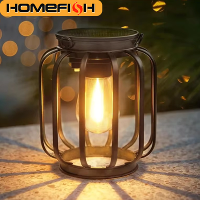 Perfect Picks Market Solar Lantern Outdoor Waterproof Hanging Garden Lantern With Warm LED Auto Sensor Light Solar Lantern Outdoor Waterproof Hanging Garden Lantern With Warm LED Auto Sensor Light
