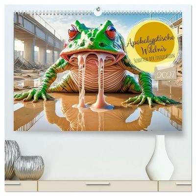 Apokalyptische Wildnis - Schatten der Zivilisation (hochwertiger Premium Wandkalender 2027 DIN A2 quer), Kunstdruck in Hochglanz