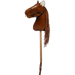 HKM Hobby Horse Premium Dunkelfuchs