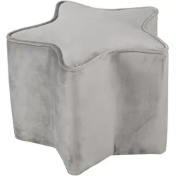 Kinderhocker roba (LBH 30x30x24 cm) - grau - LBH 30x30x24 cm