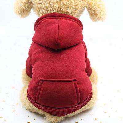Uplift Essentials Pet Dog Hoodies red s