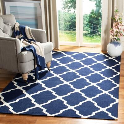 SAFAVIEH Handmade Flatweave Dhurries Christa Modern Moroccan Wool Rug
