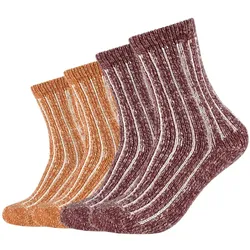 4er Pack s.Oliver Hygge Crew Socken 3877 - syrah 35-38