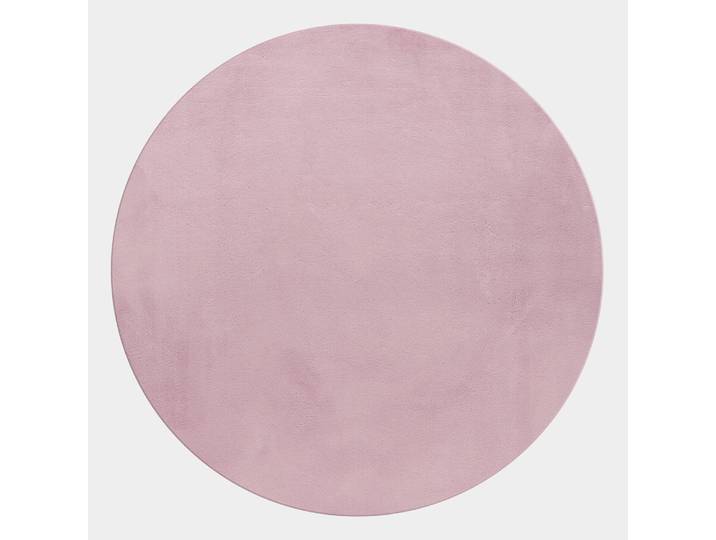 Hochflor-Teppich AYYILDIZ TEPPICHE POUFFY 5100 , auch als Läufer und Rund , rosa (rose), H:20mm Ø:200cm, Polyester, Teppiche, Hochflor-Teppich, Läufer, weicher glatter Softflor, Kaninchen Fell Haptik, waschbar