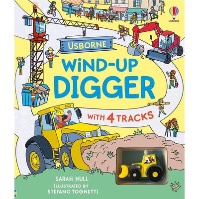 Wind-up Digger, Gebundene Ausgabe von Sarah Hull, Usborne Publishing, 978-1-83604-034-7