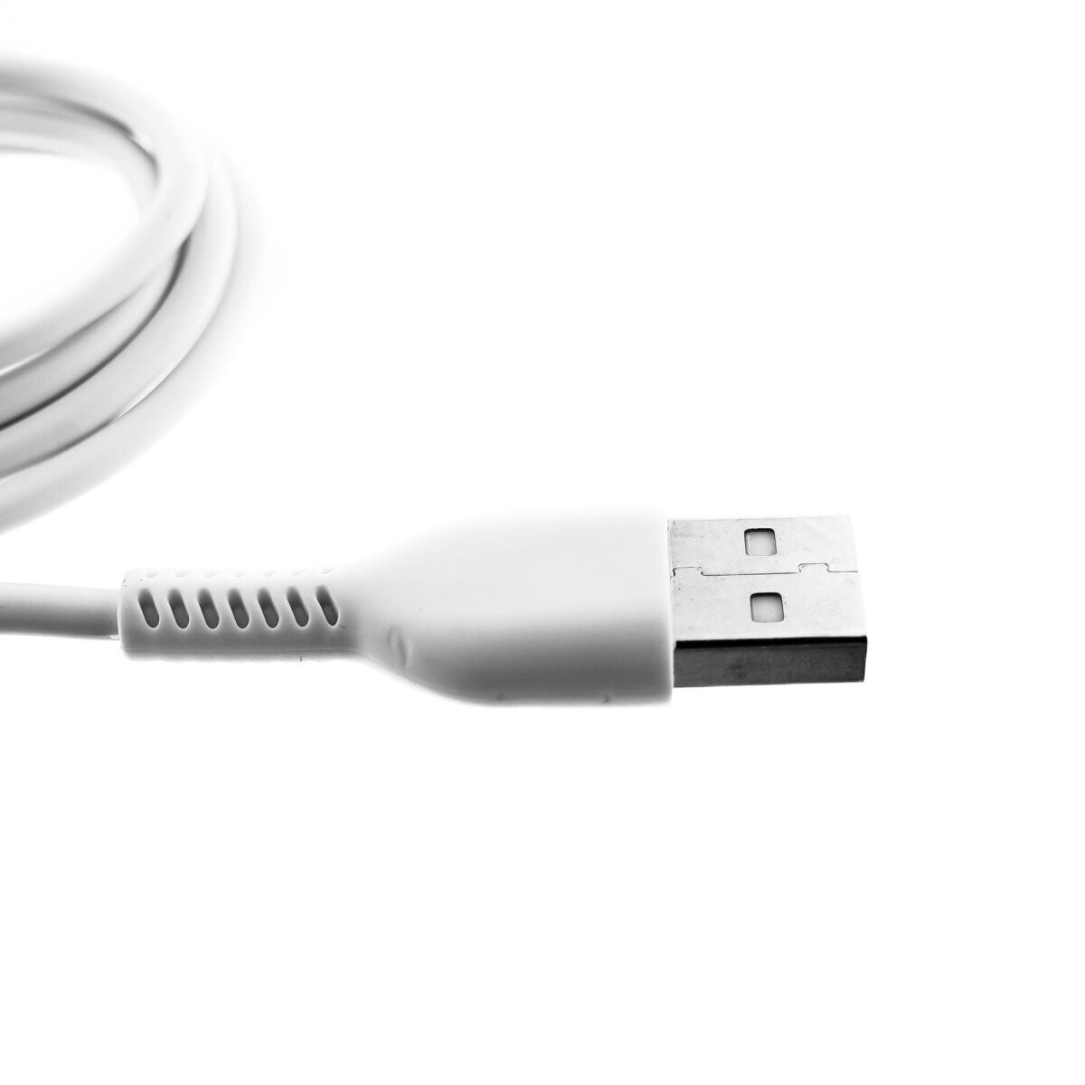 HEITECH USB-A naar 8-pins oplaadkabel, 1 meter, wit