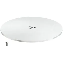 OBO 6290196 Standfuß für Installationssäulen F Ø350x8mm Stahl reinweiß RAL 9010 SFISSFRW