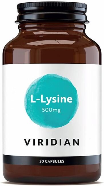 Viridian L-Lisina 500mg 30 VCaps