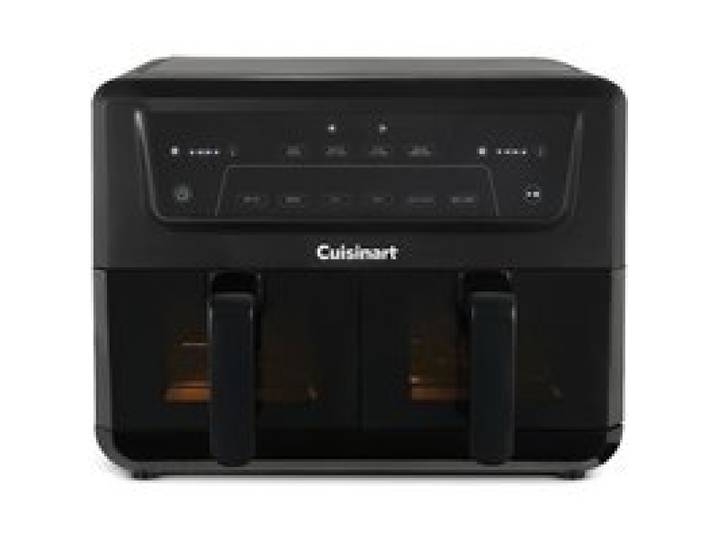 Friteuse sans huile CUISINART - Airfryer AFD10XBLE - Capacité 10 4L - Double cuves - Noir - 2400W