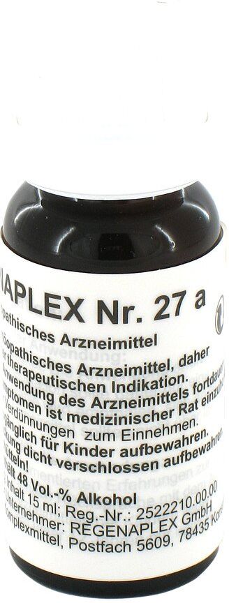 Regenaplex Nummer 27 a Tropfen