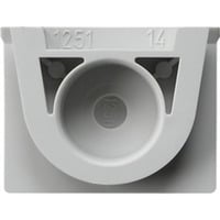 Kabeleinführung AP-WG 000930, Adapter grau, Retail