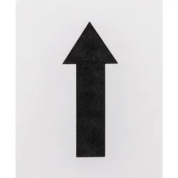 Hinweisplakette Pfeil Fließrichtung, 30 x 35 mm, 25 Stück