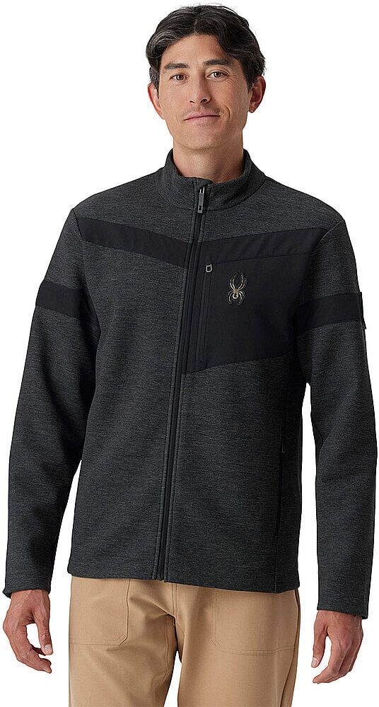 SPYDER Herren Fleecejacke Wengen schwarz   S M