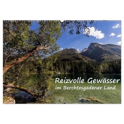 Reizvolle Gewässer im Berchtesgadener Land (Wandkalender 2027 DIN A2 quer), CALVENDO Monatskalender
