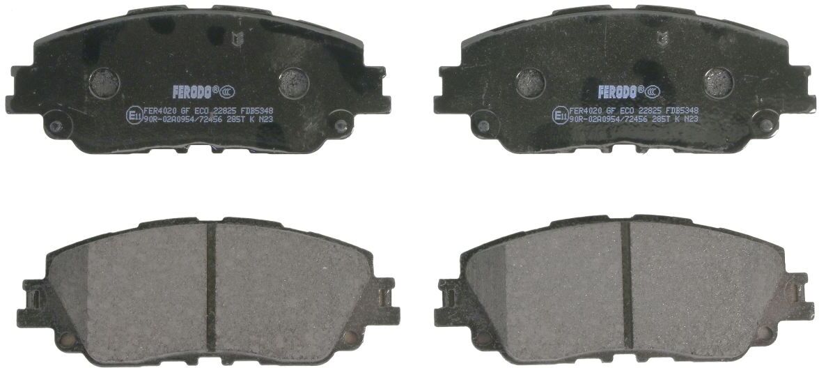 Bremsbelagsatz FERODO FDB5348