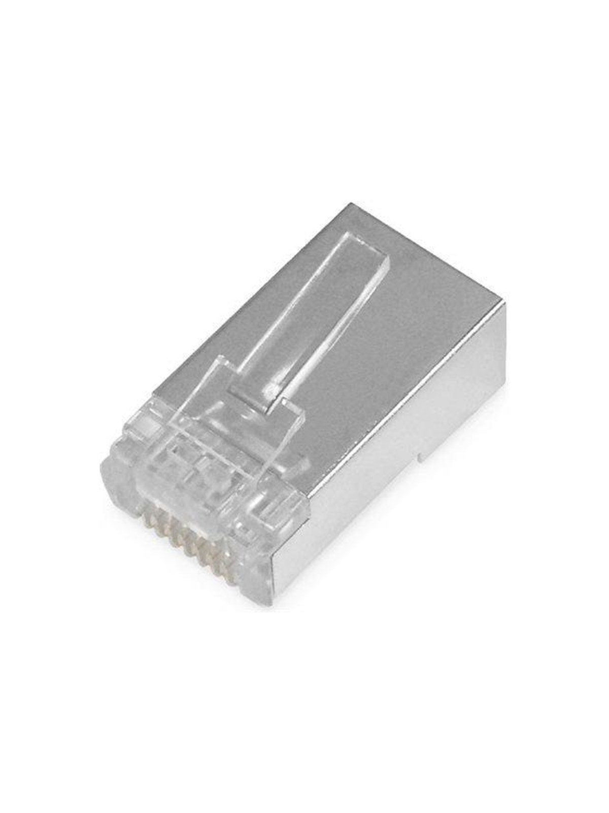 DIGITUS network connector - clear - Silber