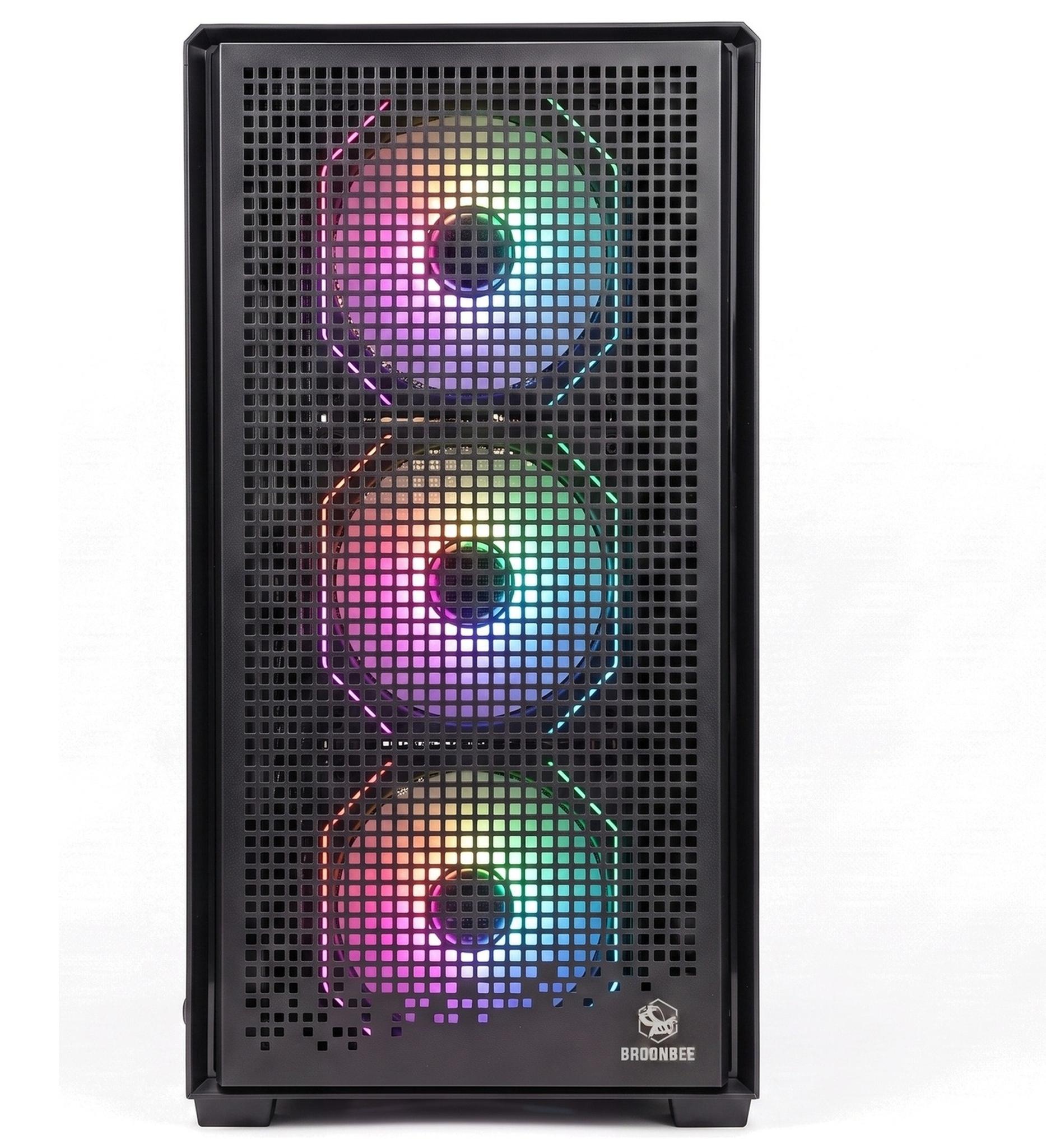 Multimedia PC AMD Ryzen 7 1700X 8-Kern 16 Threads 16GB RAM 512GB SSD A-3607 mit RGB Win 11 Pro