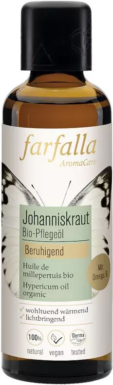farfalla - Johanniskraut,Bio-Pflegeöl,beruhigend, 75 ml