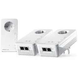 DEVOLO Magic 2 WiFi 6 next Powerline-Adapter Multiroom Kit 3000 Mbit/s Kabellos und Kabelgebunden