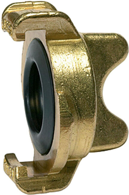 Riegler GEKA-Raccord aveugle en laiton brut (K 118)