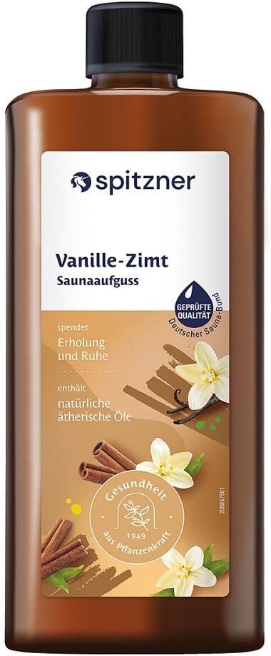 Spitzner Saunaaufguss Vanille Zimt Wellness