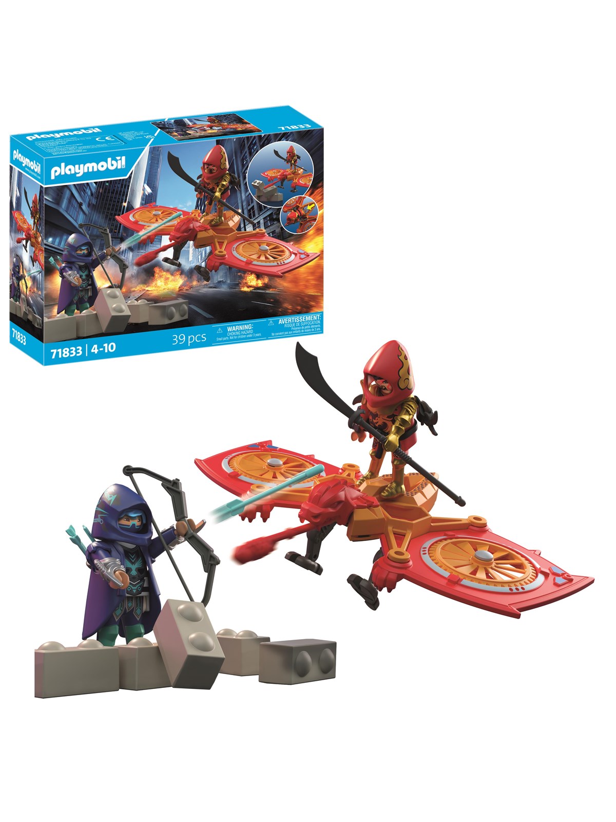 Playmobil Action - Hero Drone vs. Ninja - 71833